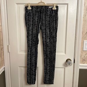 Rag and Bone Jean Legging Black and White print Size 27